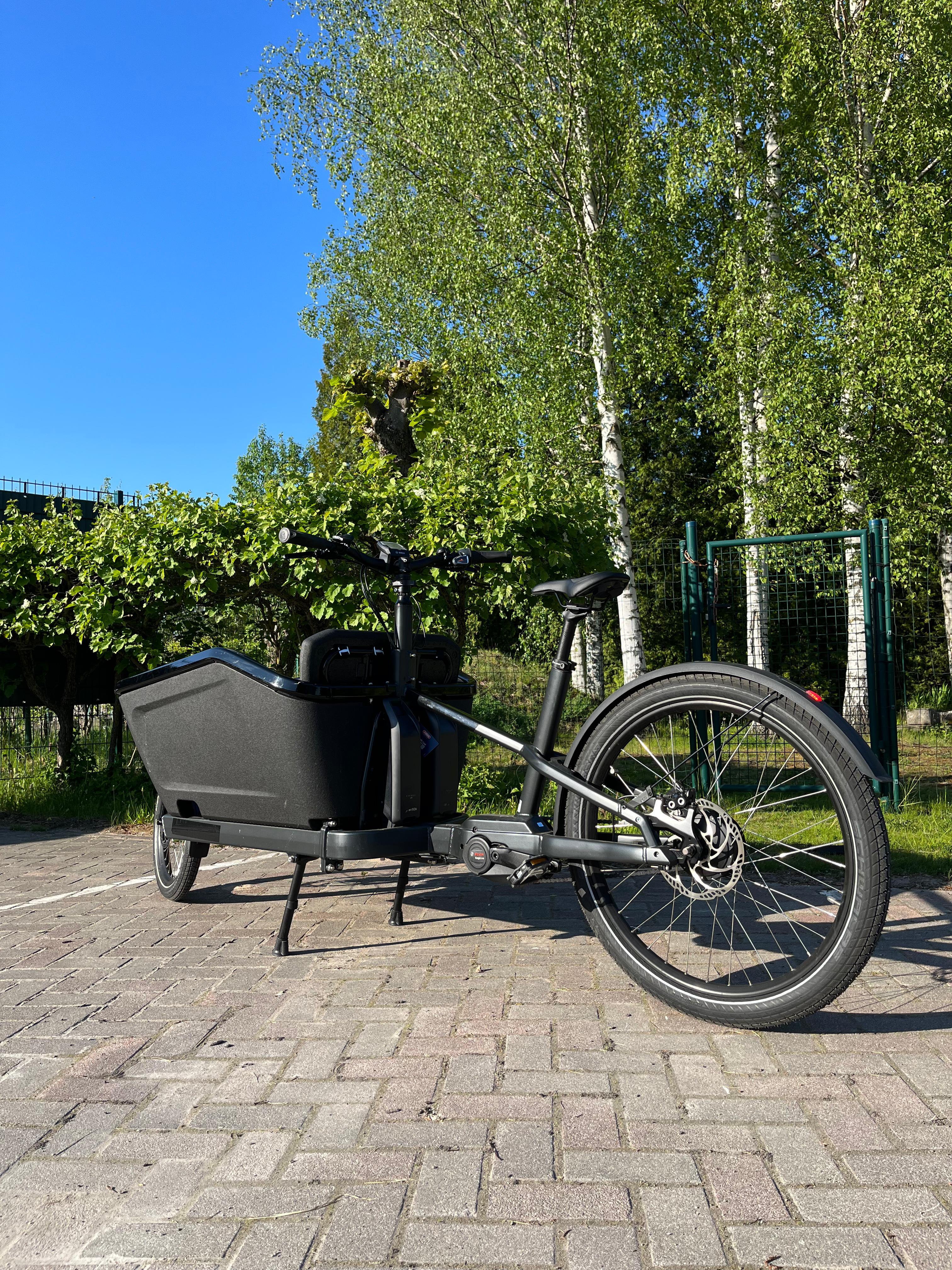 Cube Cargo Dual Hybrid 1000 - Pedelec Cargo Bicycle | iridium n black