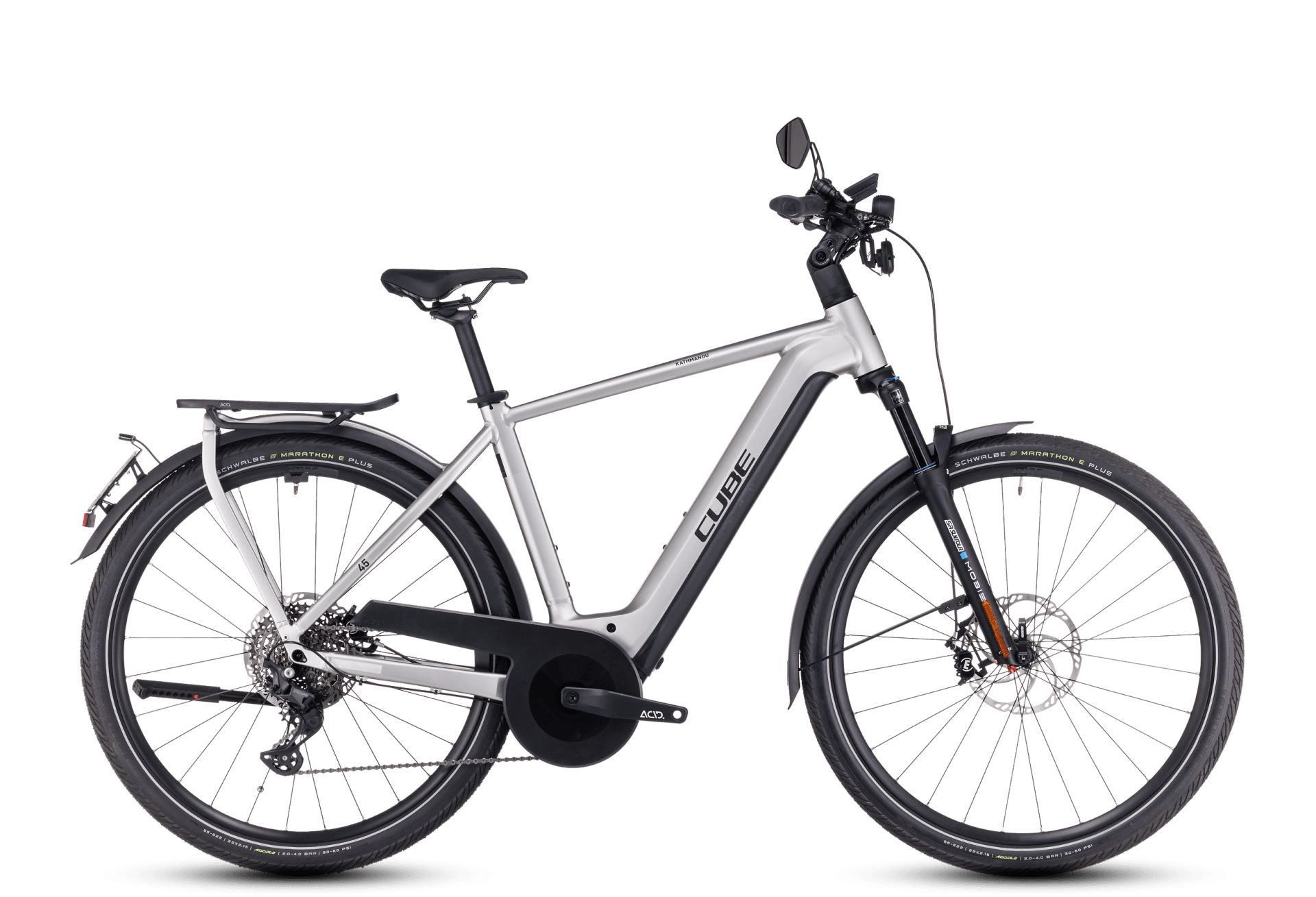 Cube Kathmandu Hybrid 45km/h 750 grey n reflex